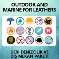 Deri Denizcilik & Dış Mekan Paketi / Outdoor & Marine Protection For Leathers